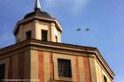 Aviones cazas en el dia del Pilar. Madrid Spain 0575